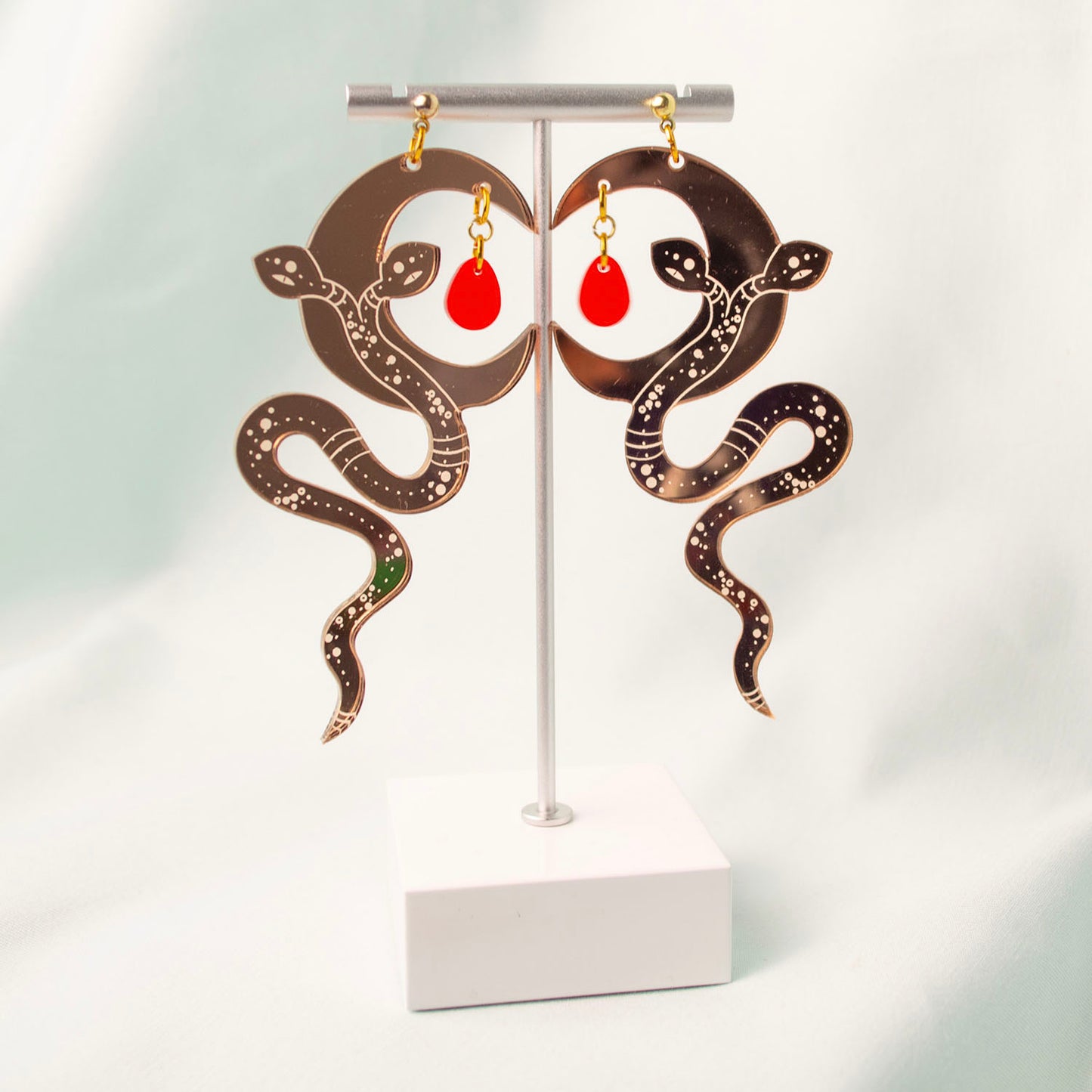 Twin Slithering Snakes